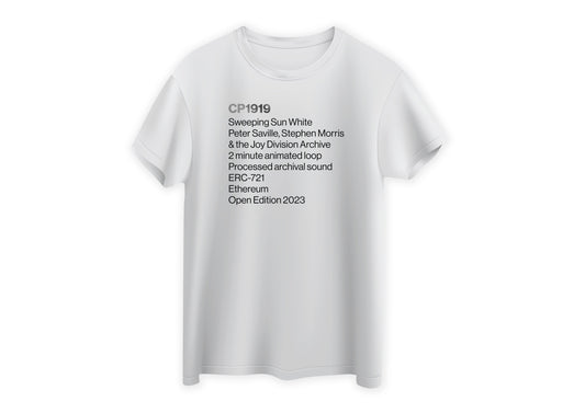 CP1919: Sweeping Sun White 2023 t-shirt claim #1
